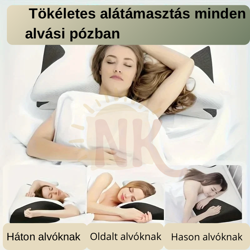 Memóriahabos pillangó párna