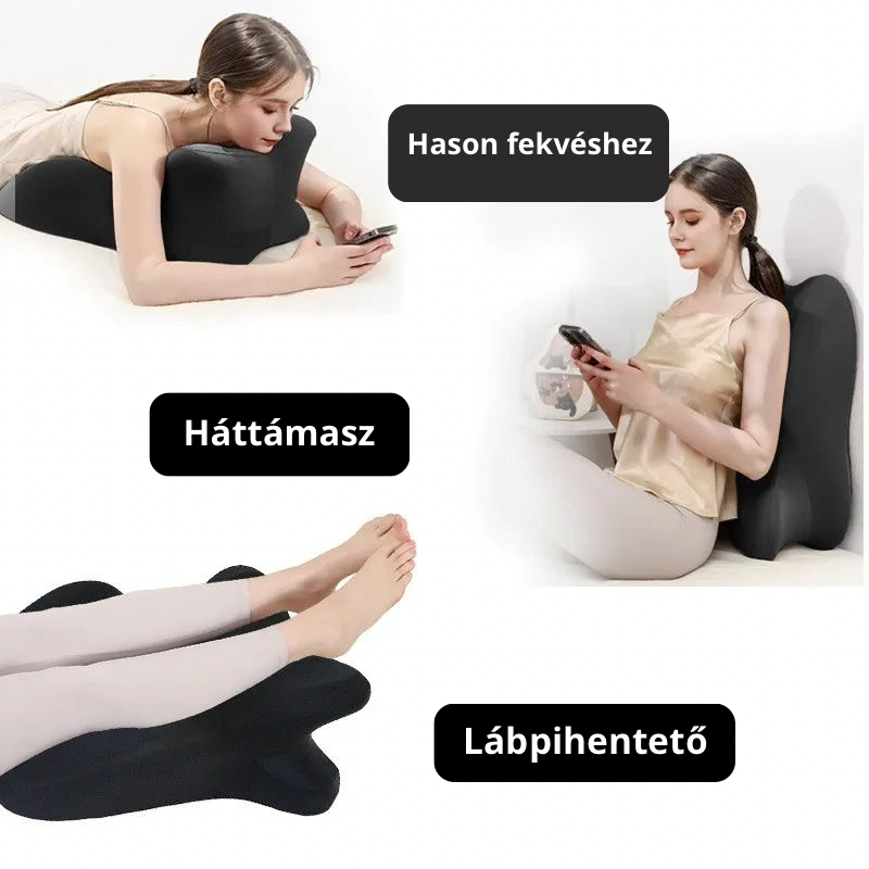 Kényelmi párna hason fekvéshez