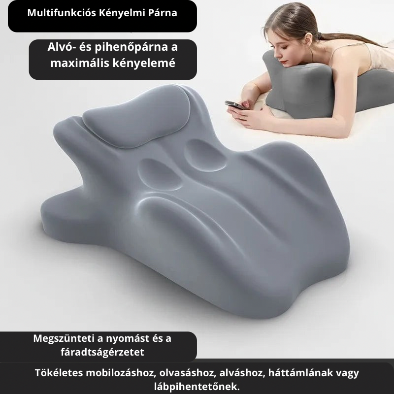 Kényelmi párna hason fekvéshez