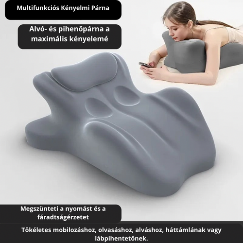 Kényelmi párna hason fekvéshez